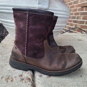 Men's UGG Australia Chocolate Brown "Hartsville" Boot Size 7 Waterproof